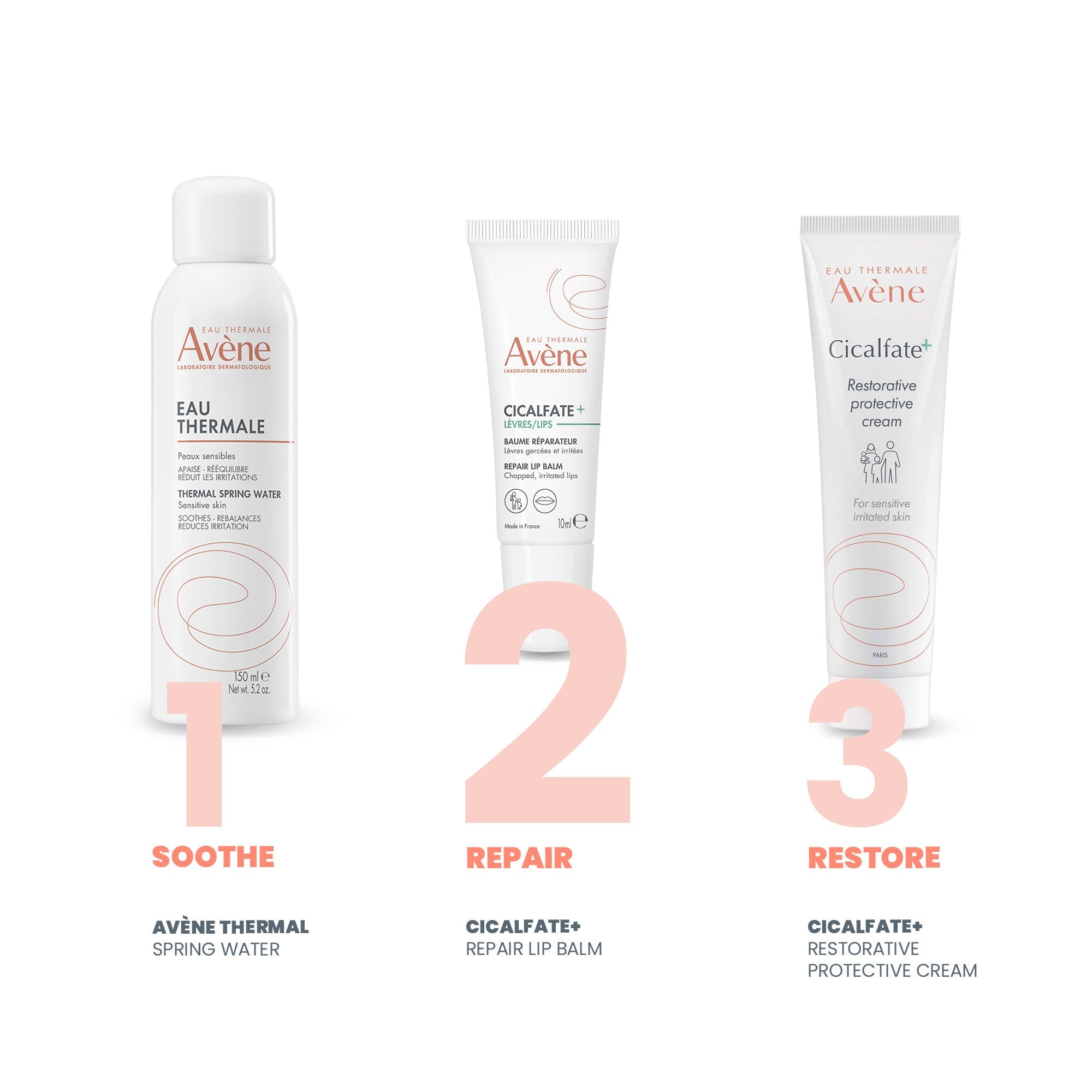 AVENE CICALFATE+ LIPS REPAIR BALM 10M