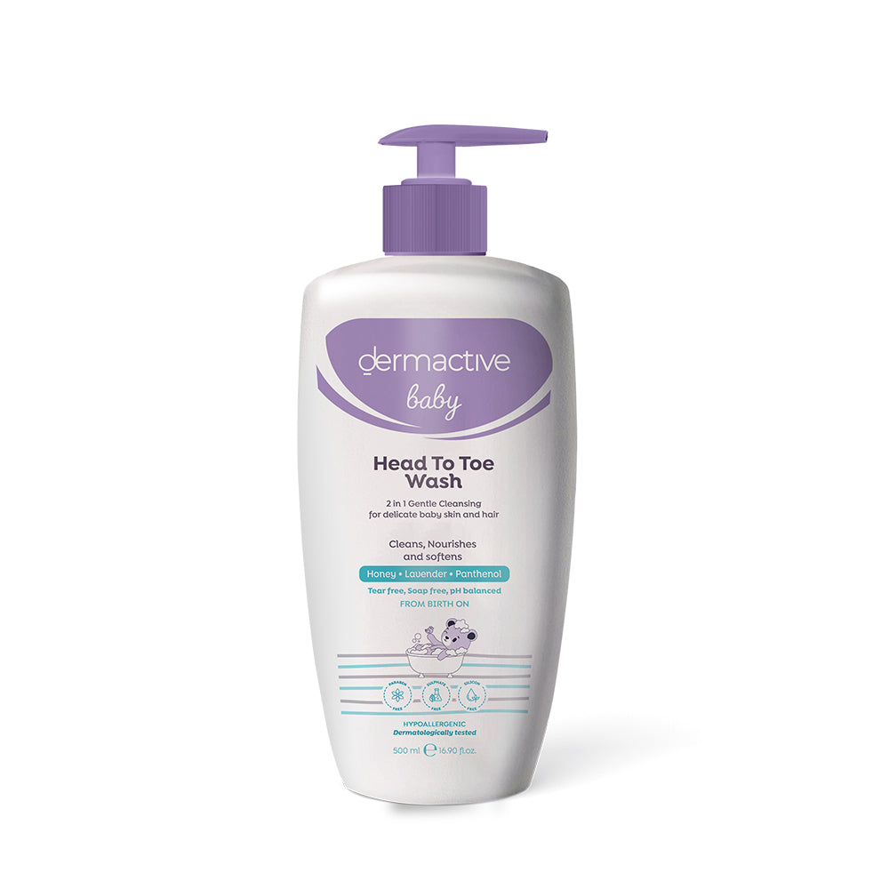 Dermactive Baby Head to Toe Wash 500ml