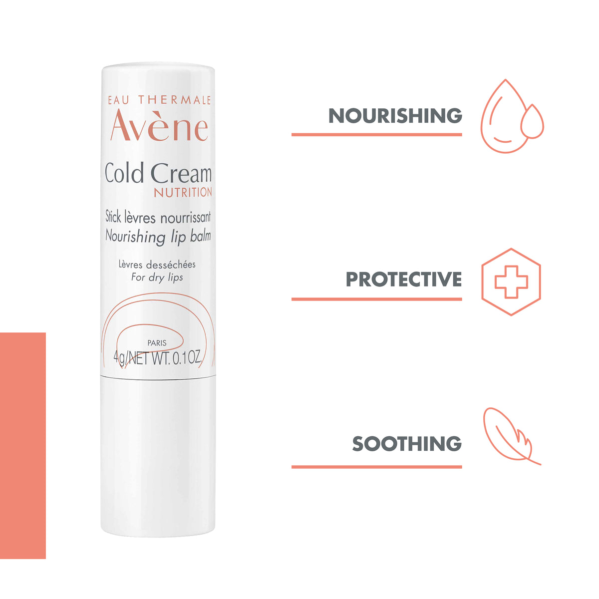 AVENE COLD CREAM STICK LIP BALM 4G